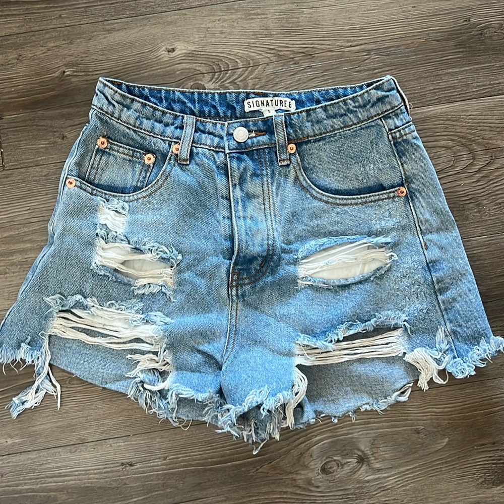 jean shorts
